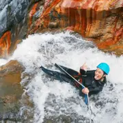 Canyoning à dans le canyon de petit Galet à Langevin (97)