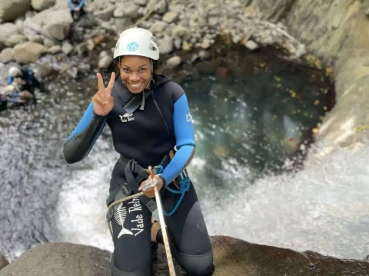 Canyoning à la rivière Bourseau en Basse-Terre (971)