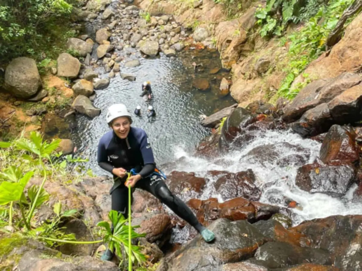 Canyoning à la rivière Ferry en Basse-Terre (971)