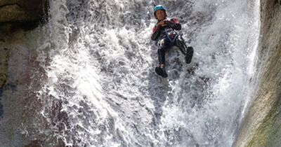 Canyoning &agrave; Laruns dans la Vall&eacute;e d'Ossau (64)