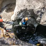 Canyoning à Millau dans le canyon de Bramabiau (12)