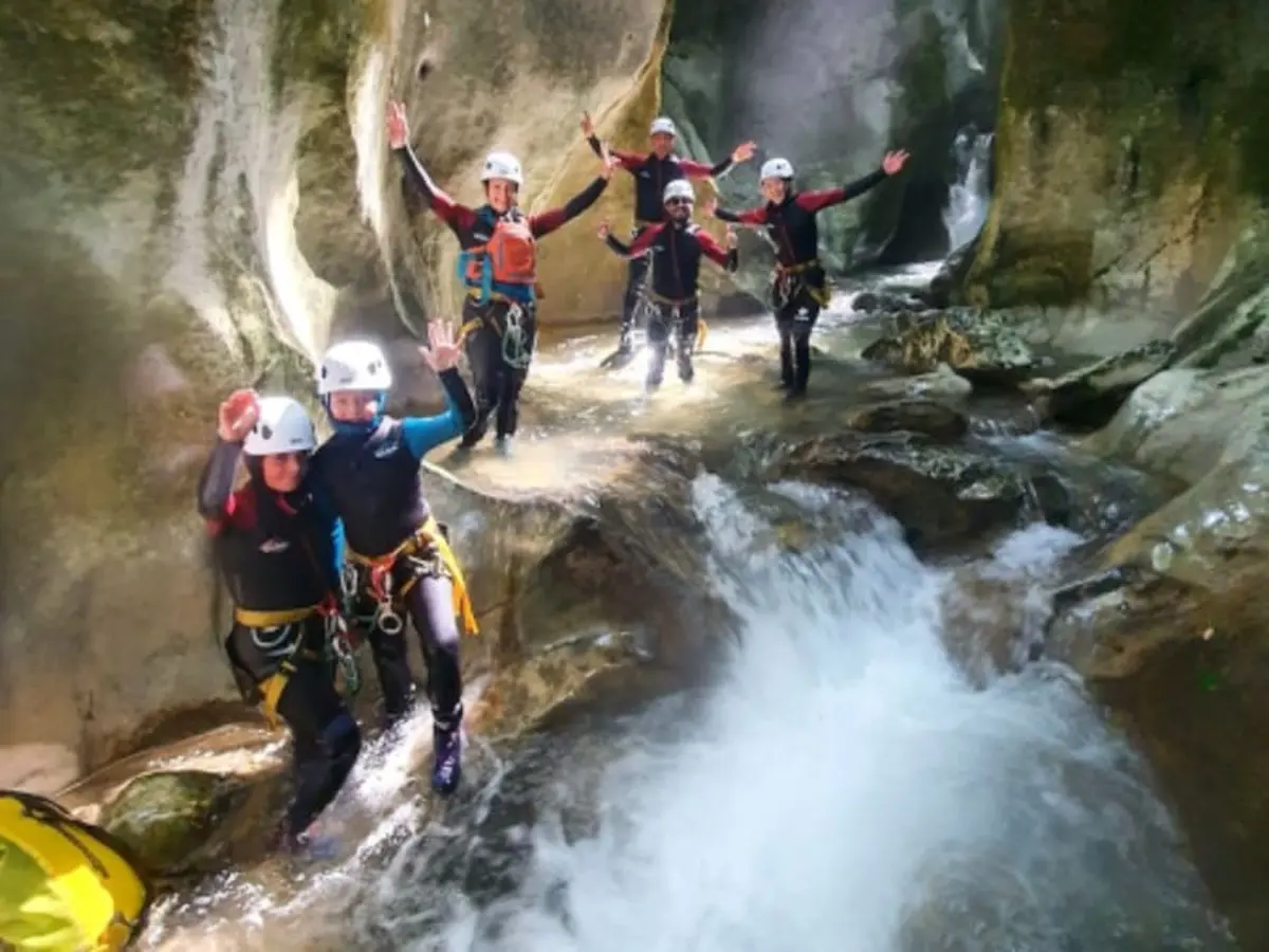 Canyoning à Sassenage sur le Furon (38)