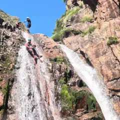 Canyoning au canyon d'Artigue à Auzat (09)