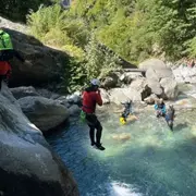 Canyoning au canyon de l'Eau Rousse à La Léchère (73)