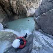 Canyoning au canyon de l'Ecot près de Bonneval-sur-Arc (73)