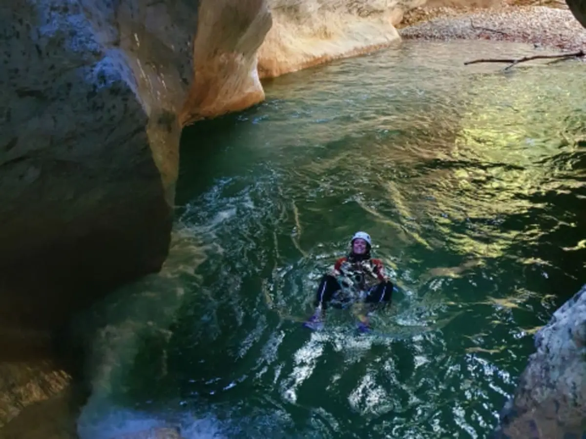 Canyoning au canyon de l'infernet en Chartreuse (38)