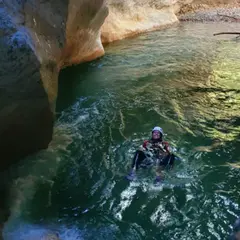 Canyoning au canyon de l'infernet en Chartreuse (38)