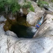 Canyoning au canyon de Tines (30)