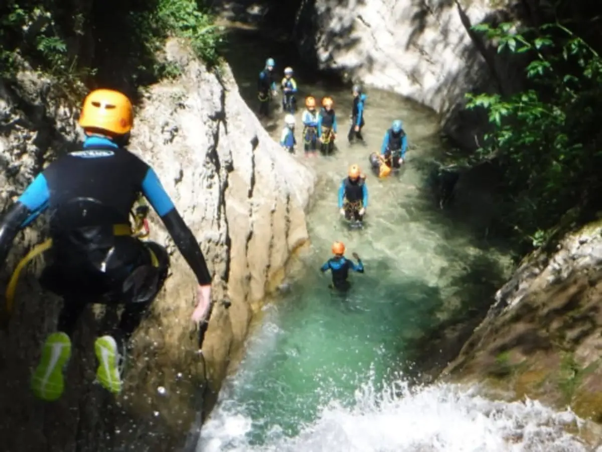 Canyoning au canyon des Écouges Bas (38)