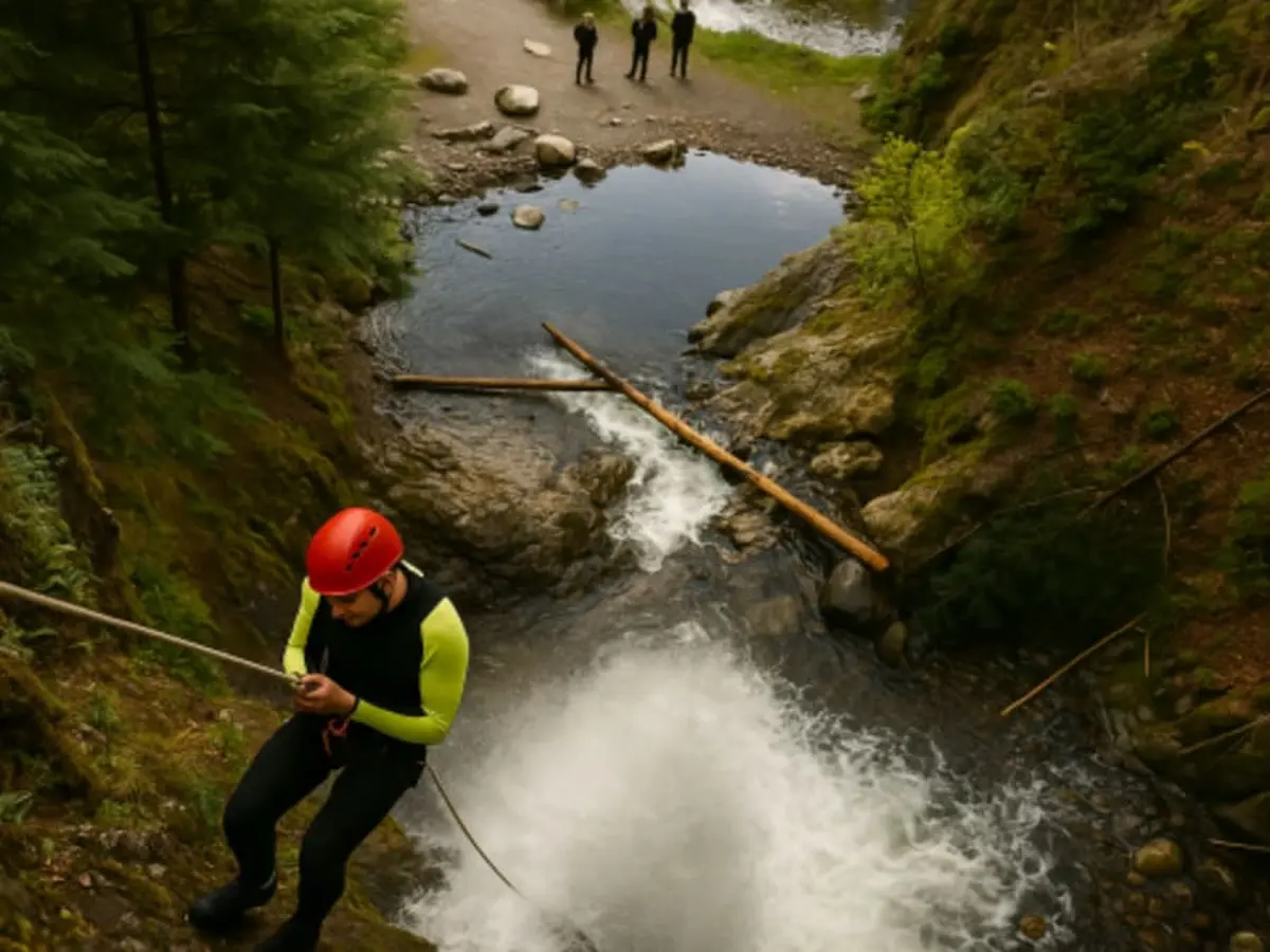 Canyoning au canyon du Bockloch dans le Haut-Rhin (68)