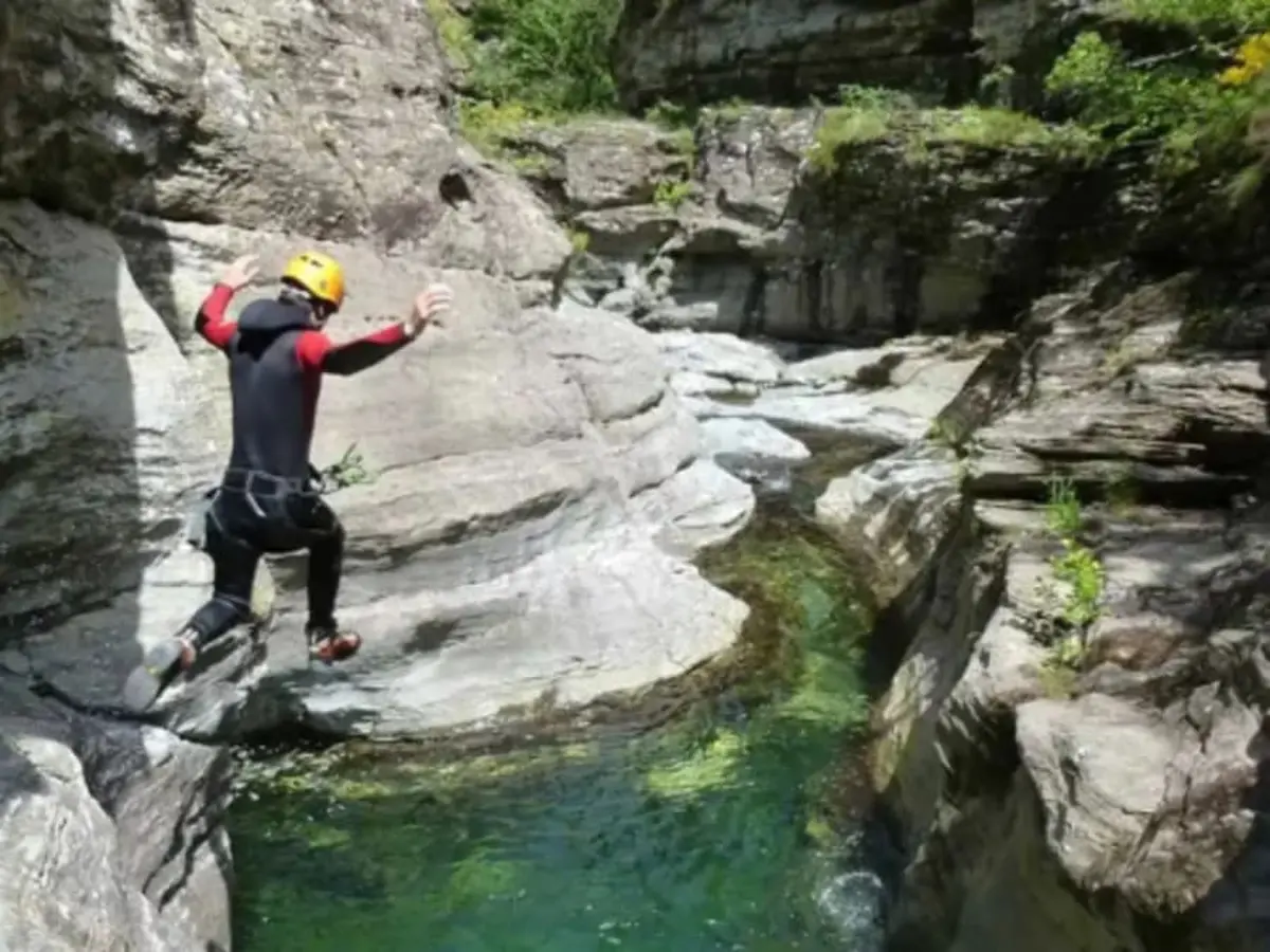 Canyoning au canyon du Chassezac en Lozère (48)