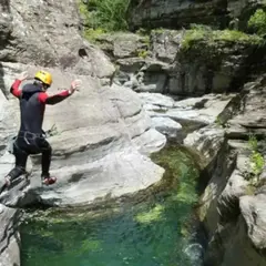 Canyoning au canyon du Chassezac en Lozère (48)
