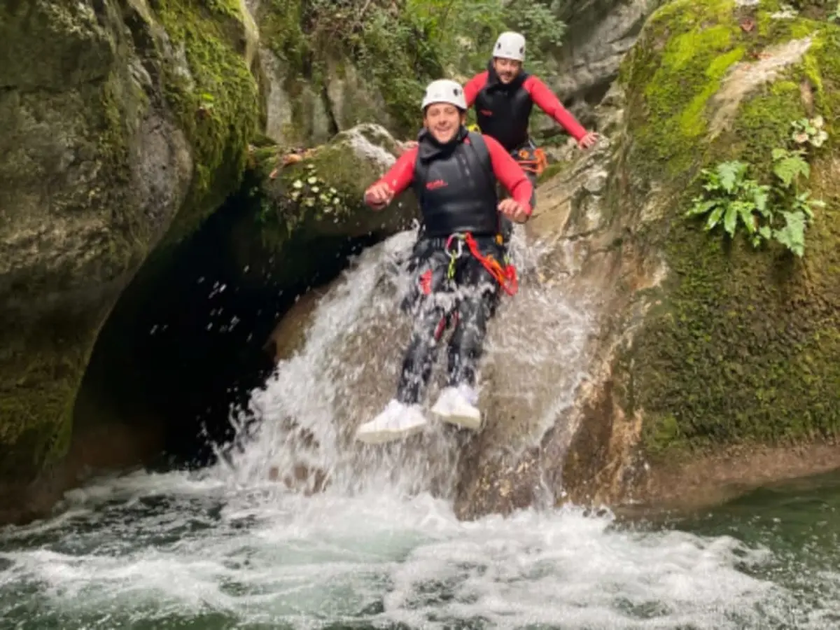 Canyoning au canyon du Furon bas à Sassenage (38)