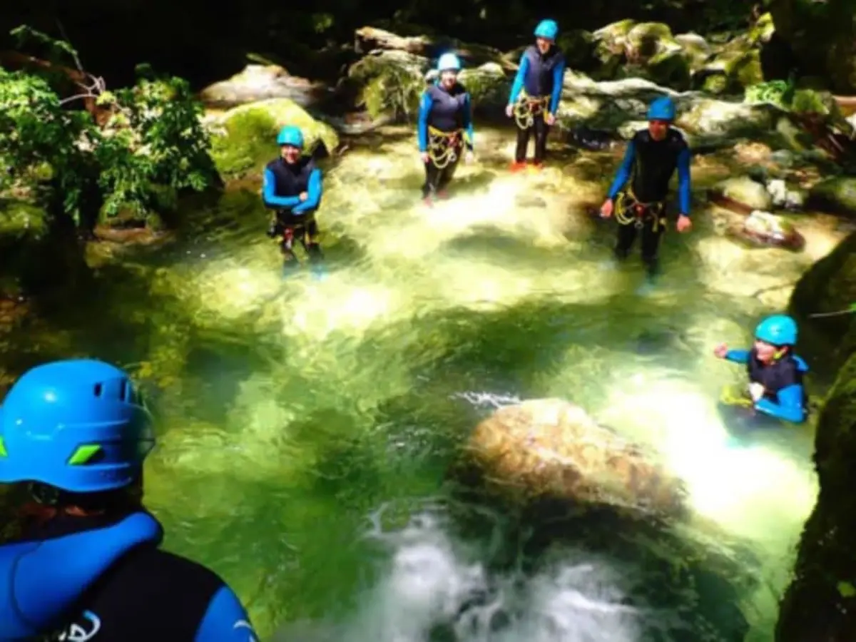 Canyoning au canyon du Furon Partie haute &agrave; Engins (38)