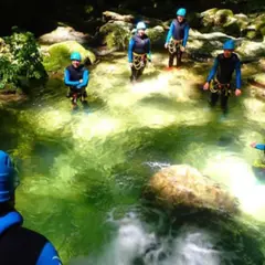 Canyoning au canyon du Furon Partie haute à Engins (38)