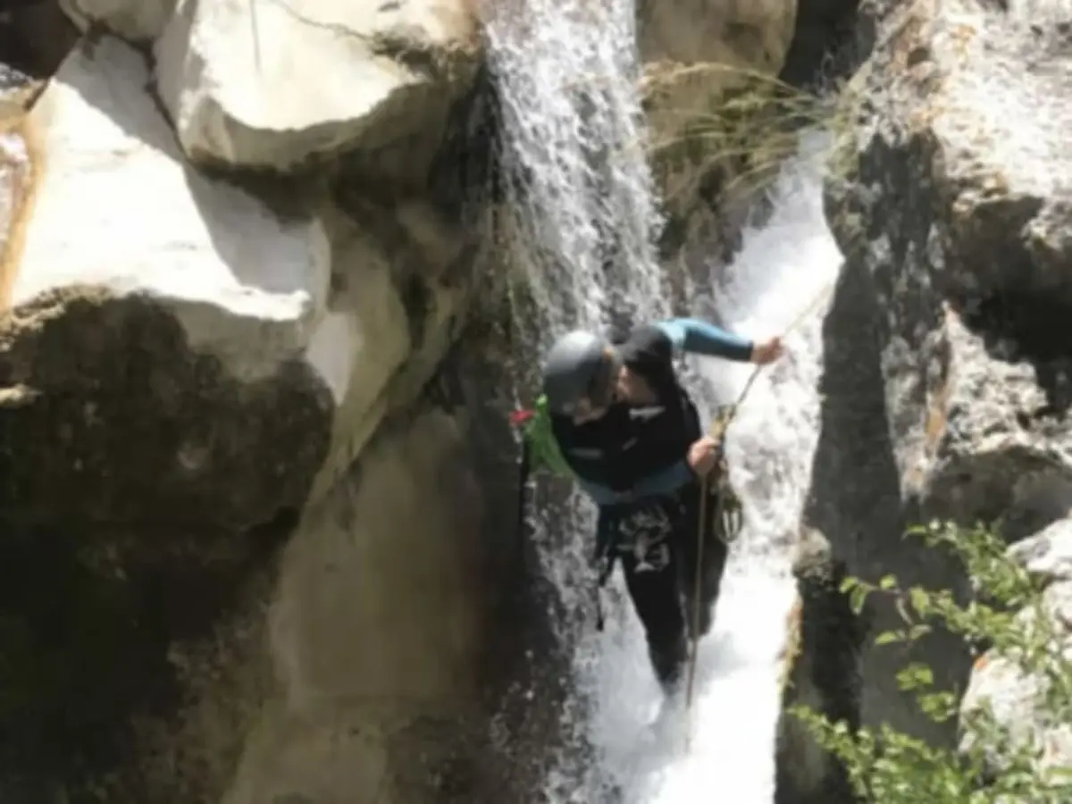Canyoning au Canyon du Gours du Ray près de Grasse