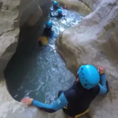 Canyoning au Canyon du Haut Jabron près de Castellane