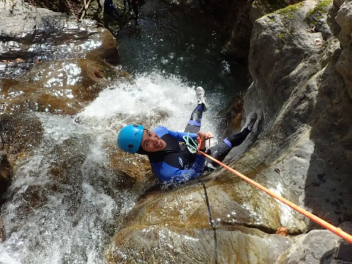 Canyoning au canyon Pont du Diable à Annecy (74)