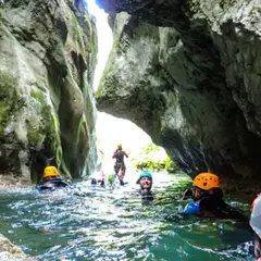 Canyoning au Pont du Diable à Bellecombe-en-Bauges (73)