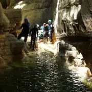 Canyoning au Pont du Diable dans le Massif des Bauges (73)