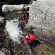 Canyoning dans le Bas Chassezac à Pied-de-Borne (48)