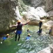 Canyoning dans le canyon de Molitg (66)