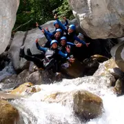 Canyoning dans le canyon du Fournel près de Briançon (05)