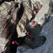 Canyoning dans le canyon du Roujanel en Lozère (48)