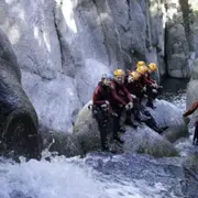 Canyoning dans le vallon de Gourgas (07)