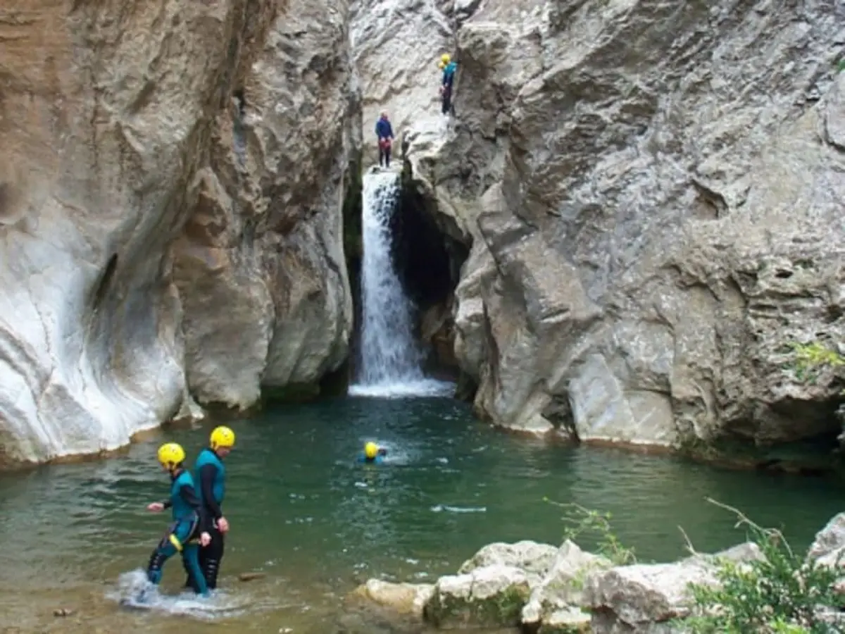 Canyoning dans les gorges de Galamus (66)