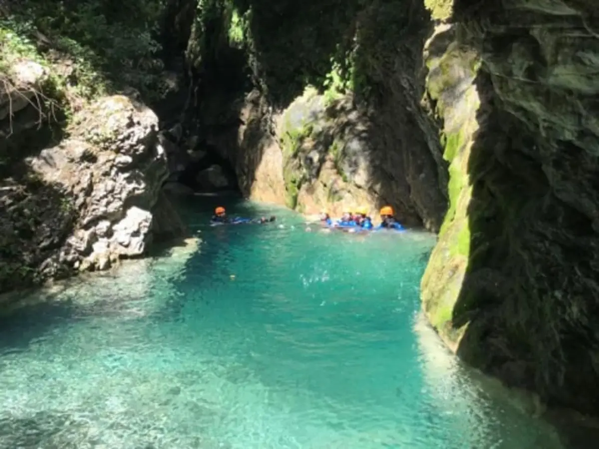 Canyoning de la Barbaira à Rocchetta Ligure