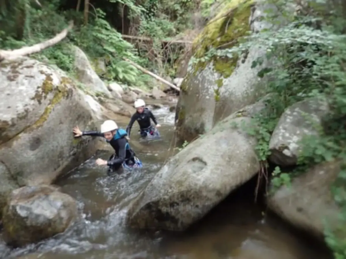 Canyoning de Molitg près de Perpignan (66)