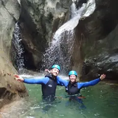 Canyoning découverte au canyon d'Angon à Annecy (74)