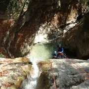 Canyoning découverte au canyon Eaux Rousses à Annecy (74)