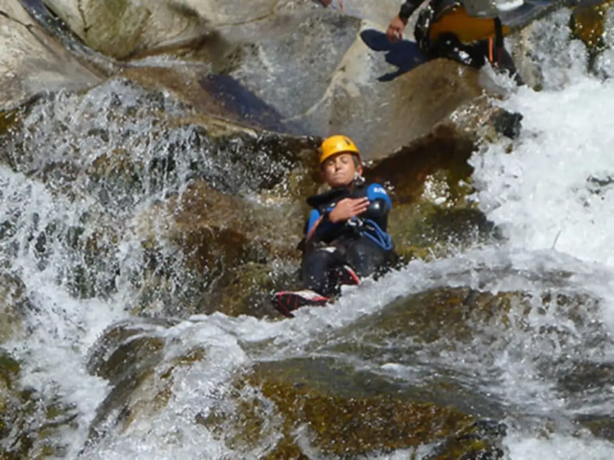Canyoning découverte sur le Haut-Chassezac (07)