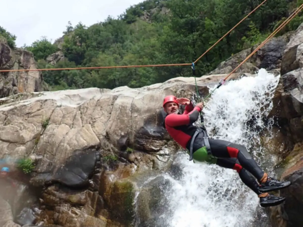 Canyoning du Rolling Stone dans les Gorges du Chassezac (48)