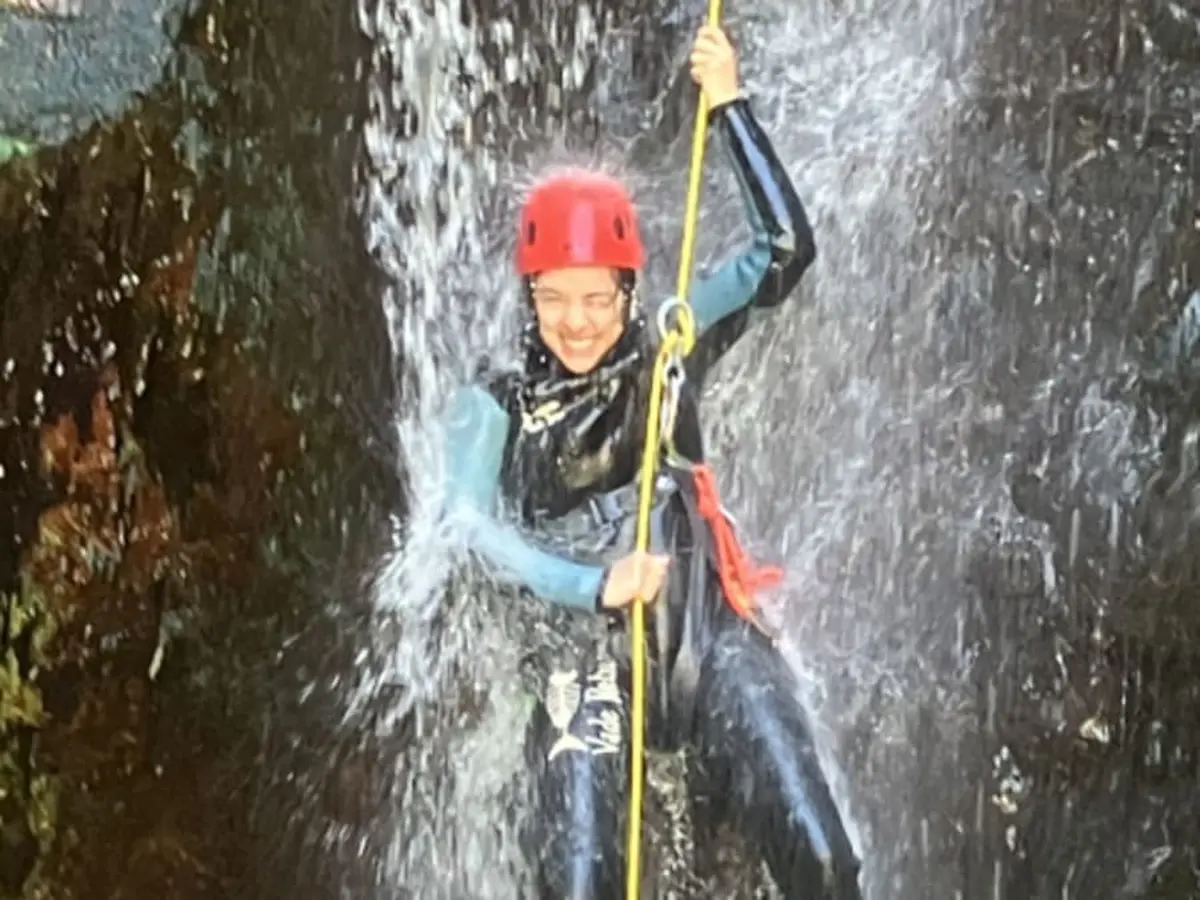 Canyoning en eaux chaudes à Thuès-les-Bains (66)