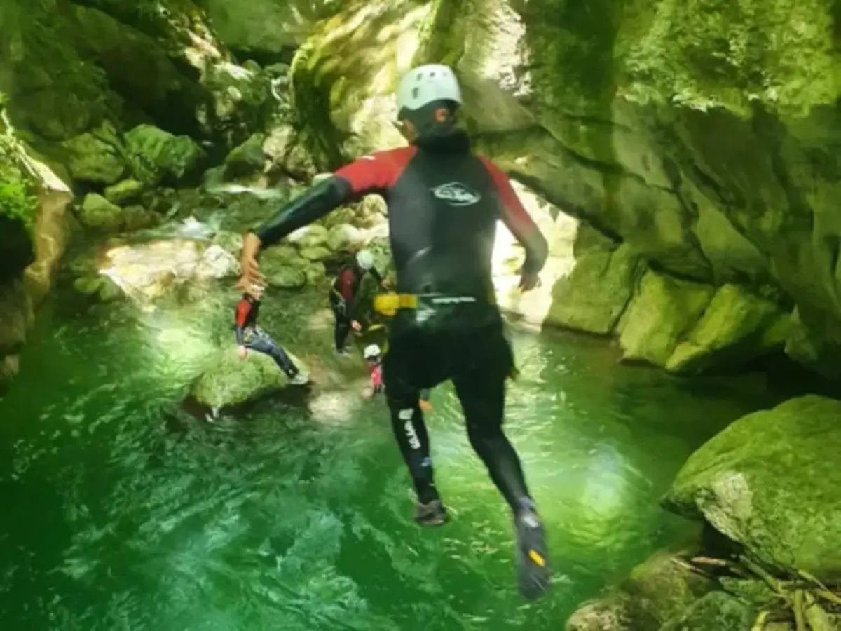 Canyoning Furon intégral à Sassenage (38)