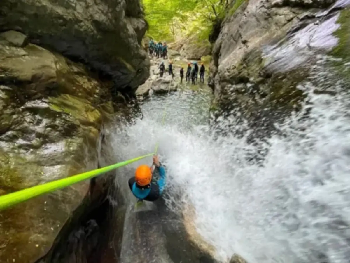 Canyoning journée au canyon des Écouges (38)