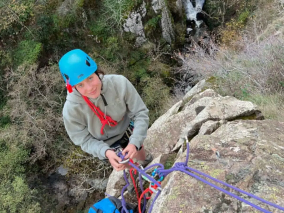 Canyoning sec à Enval (63)