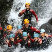 Canyoning sportif au canyon Haute-Besorgues (07)