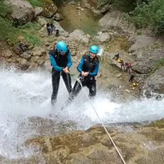Canyoning sportif dans le Vercors (38)