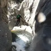 Canyoning sportif du Llech près de Perpignan (66)