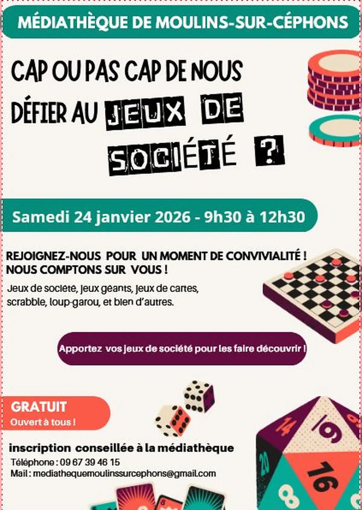 Cap ou pas cap de nous défier au jeux de société ?