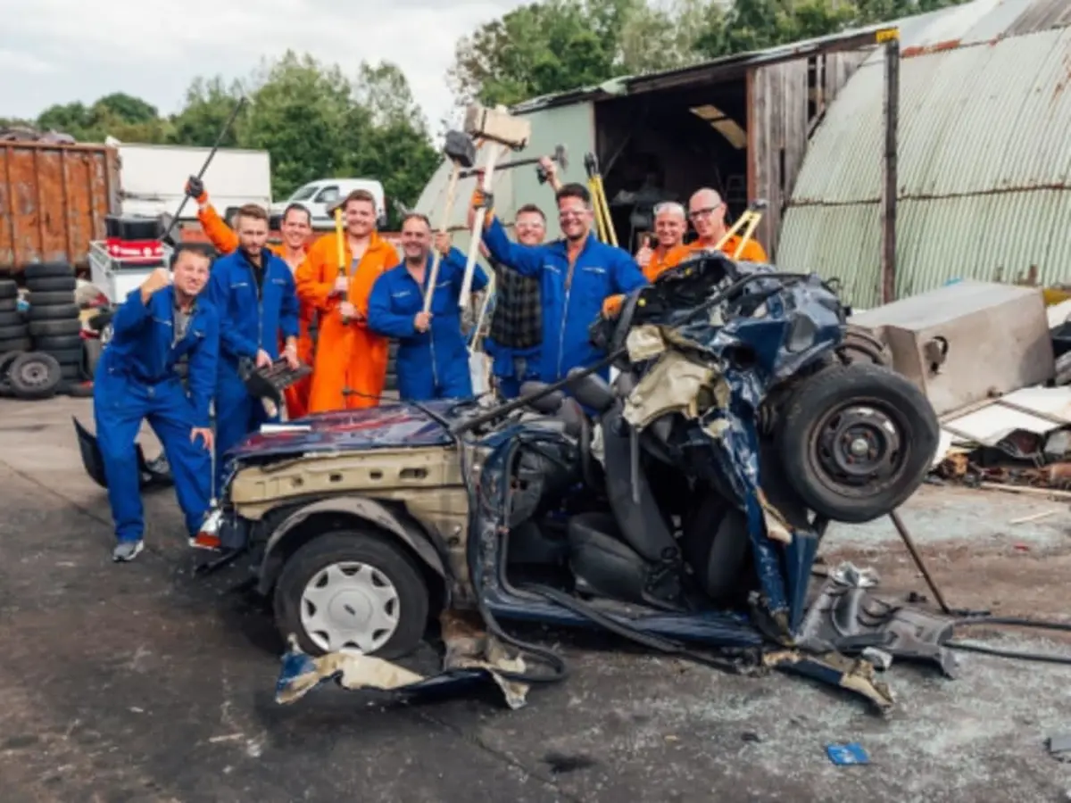 Car smash à Boissets (78)