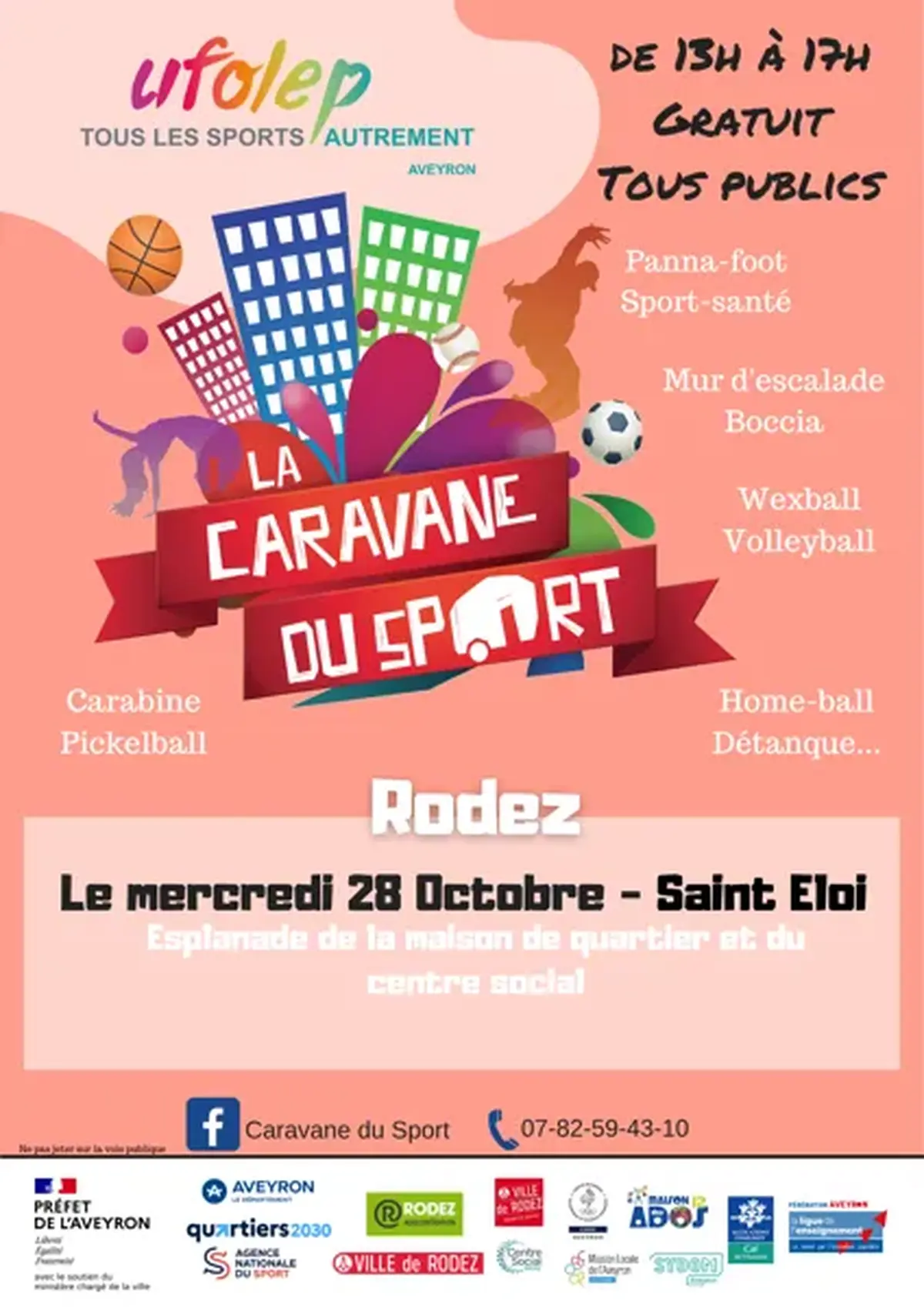 Caravane du sport - St Eloi - RODEZ