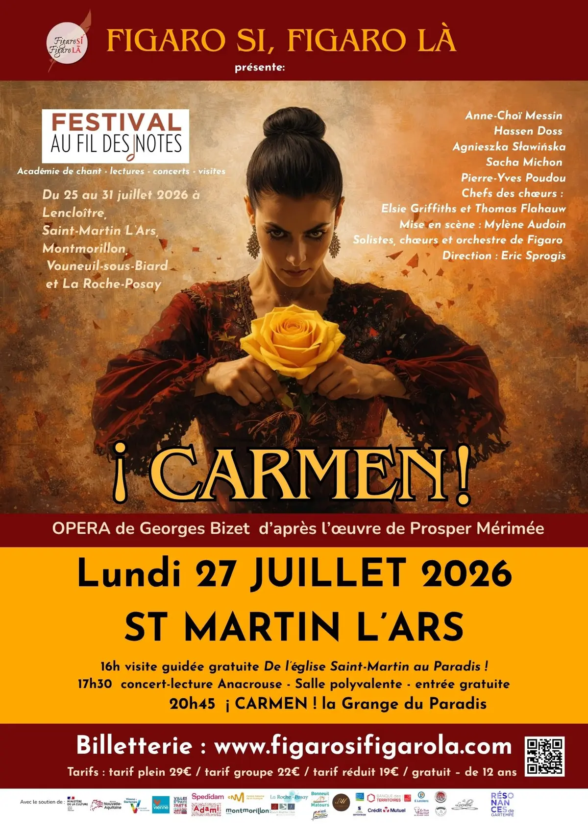 Carmen ! : opéra de G.Bizet par la Cie Figaro Si Figaro Là