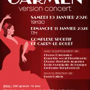 Carmen opéra version concert