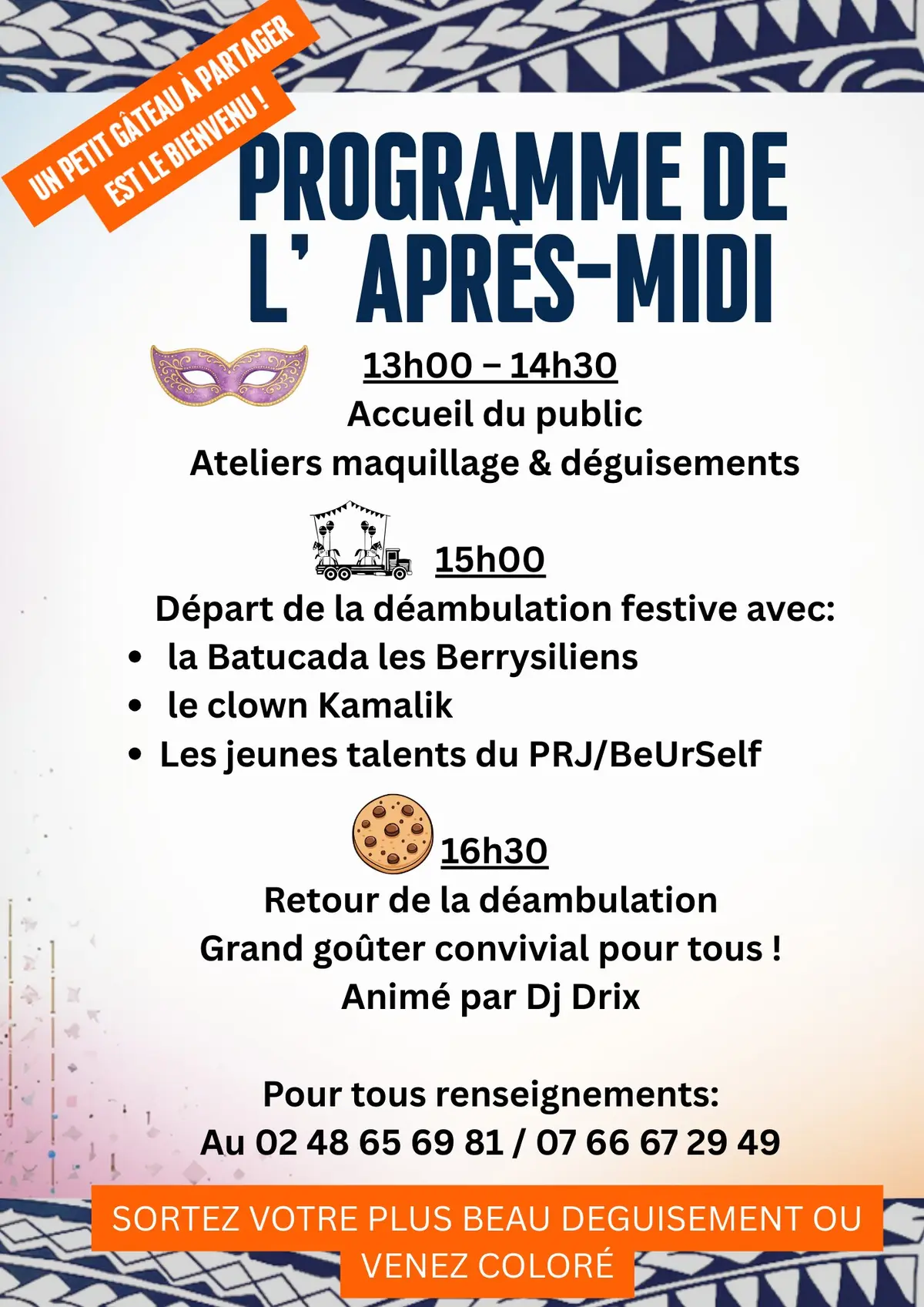 Carnaval Bourges Nord – Toutes les couleurs du monde