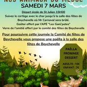 Carnaval des  animaux de notre région
